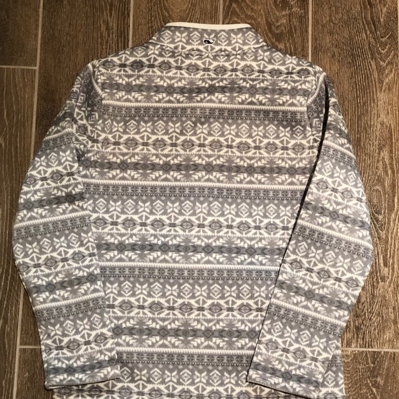 Vineyard Vines grey and off white jacket - Picture 2 of 5